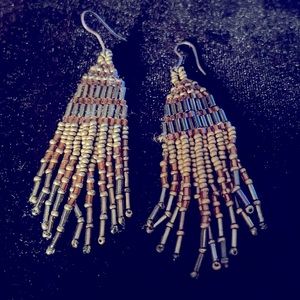 Bronze earrings